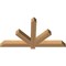 Ekena Millwork Kennewick Timber Gable Bracket, Western Red Cedar, 48"W x 26"H x 3 1/2"D x 3 1/2"F, 13/12 Pitch GBW048X26X0404KEN00SWR - alternate 2
